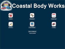 Tablet Screenshot of coastalbodyworks.com